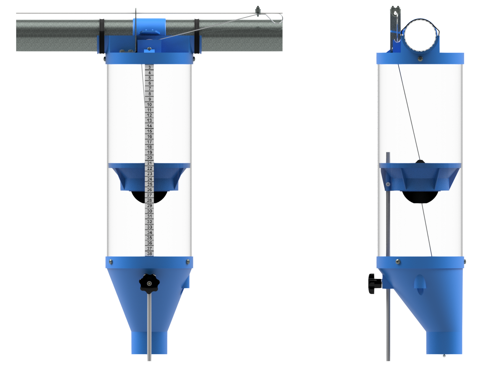 AC/PVC/D Dispensers with Offset Conveyor
